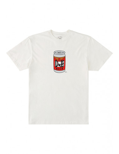 Billabong X The Simpsons Duff Can Off White - Tee