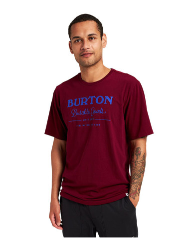 Burton Durable Goods Ss T-Shirt Mulled Berry