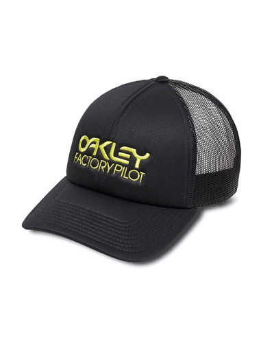 Gorra Oakley Factory Pilot Black/Sulphur