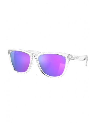 Oakley Frogskins Clear Prizzm Violet - Sunglasses