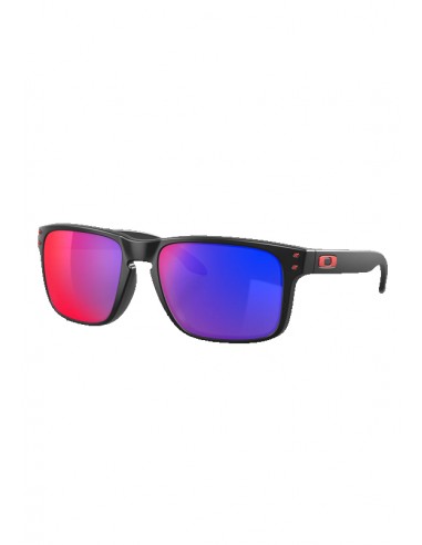Oakley Holbrook Matte Black Positive Red Iridium - Sunglasses