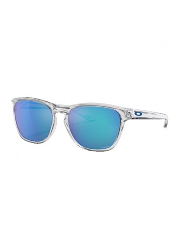 Oakley Manorburn Polished Clear Prizm Sapphire - Sunglasses