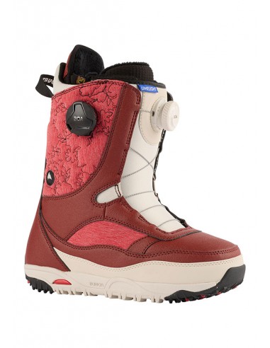 Burton W Limelight BOA Boots Red/Stwht