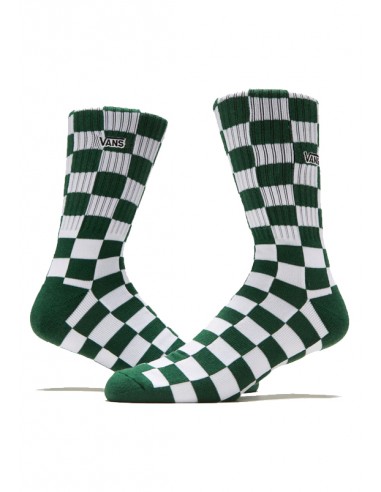Vans Checkerboard Green Altos Pack 1 - Socks