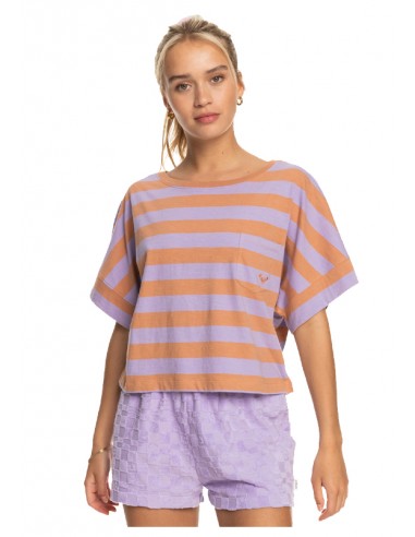 Roxy Stripy Sand CKL - Tshirt