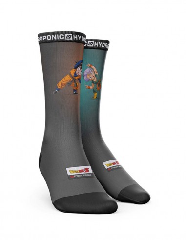 Hydroponic DBZ Socks Gradient Fusion